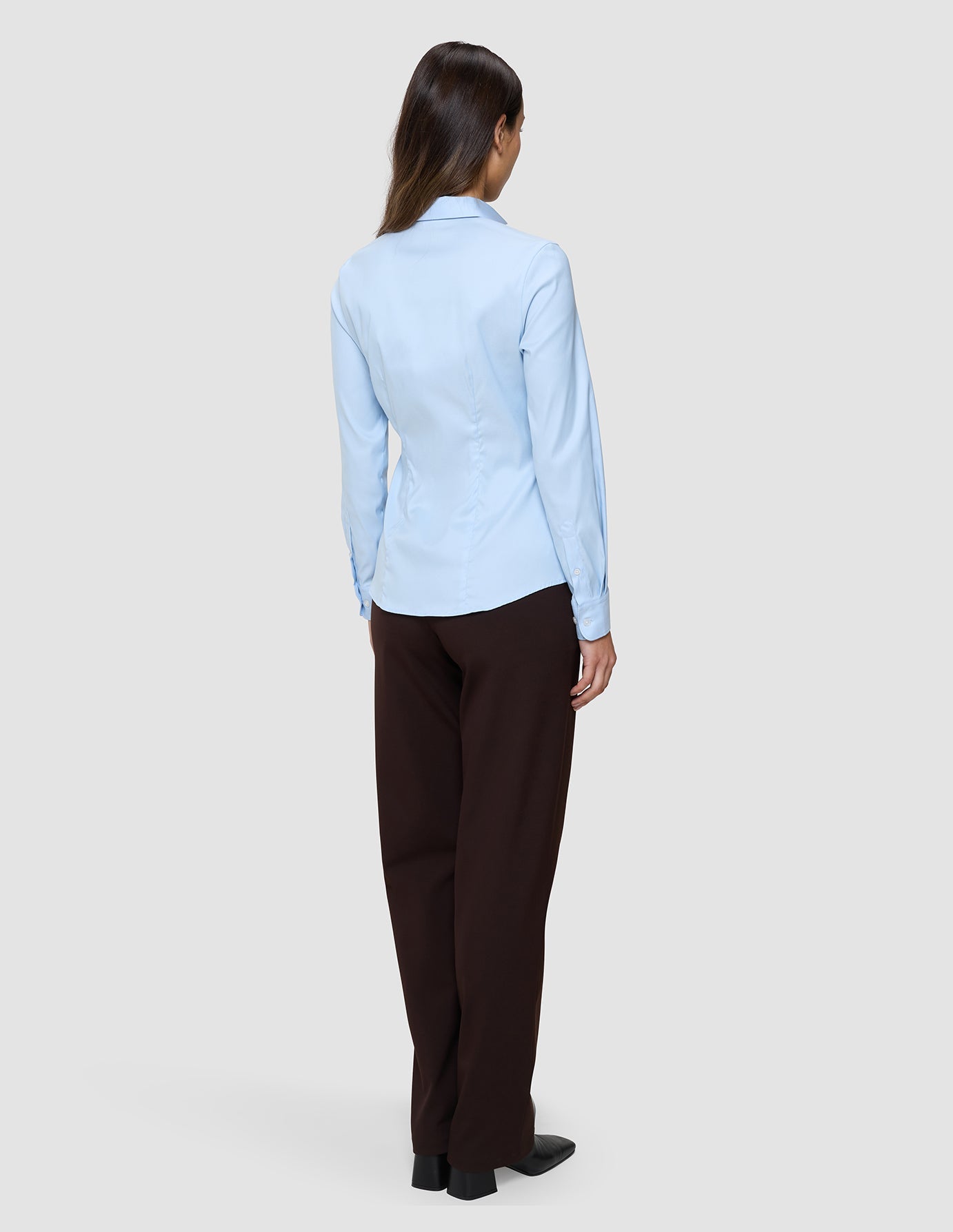 Women's Oxford Shirt Sky Blue Slim